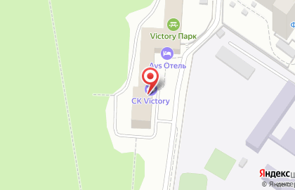Victory парк на карте