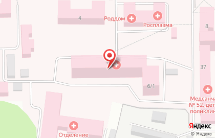 Хирургический корпус на улице Зверева на карте