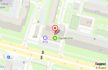 Аптека Живика на Комсомольском проспекте на карте