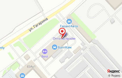 Прокатная компания Стройпрокат на улице Гагарина на карте