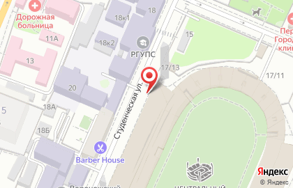 Рекламно-полиграфическая компания Союз-М на Студенческой улице на карте