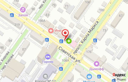 Багетная мастерская Вернисаж на Советской улице на карте