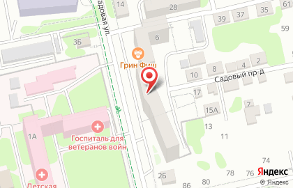 Студия красоты ProfyКлуб на Садовой улице на карте