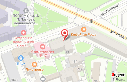 Салон медицинской одежды Cameo в Петроградском районе на карте