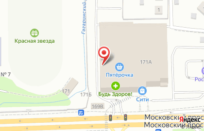 Компания по аренде автомобилей Престиж-39 на Московском проспекте на карте