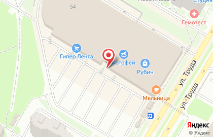 Лавка самоделия Мирбир на улице Труда на карте