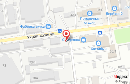 Лира на Украинской улице на карте