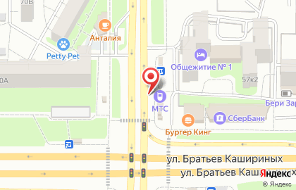 МТС в Калининском районе на карте