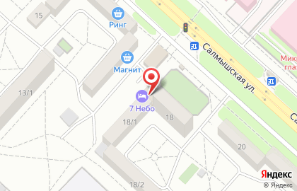 Ресторанный комплекс 7 Небо в Дзержинском районе на карте