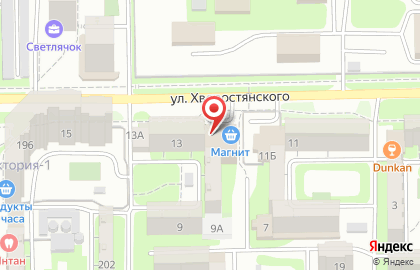 Кафе Пельмешка на улице Хворостянского на карте