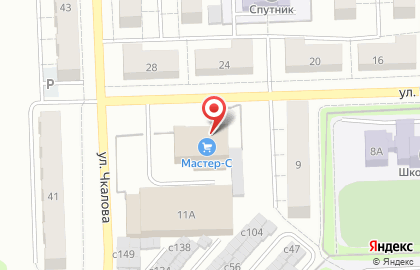 Точка продаж напольных покрытий Tarkett в Красноярске на карте