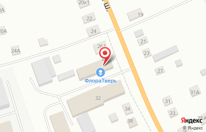Оптово-розничный центр ФлораТверь в Твери на карте
