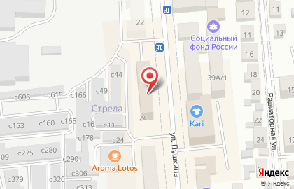 Интернет-магазин автозапчастей Yulsun.ru на улице Пушкина на карте