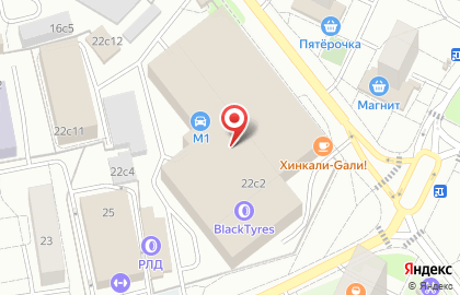 Касса билетов на карте