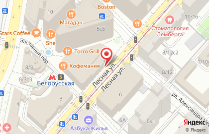 Ресторан Теремок в БЦ Белая Площадь на карте