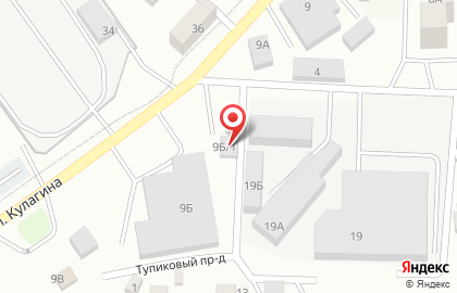 Шиномонтажная мастерская Evshin в Октябрьском районе на карте