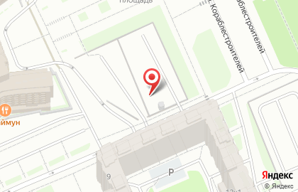 Автостоянка в Санкт-Петербурге на карте