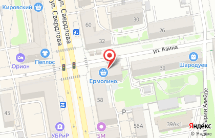 Фотосалон в Екатеринбурге на карте