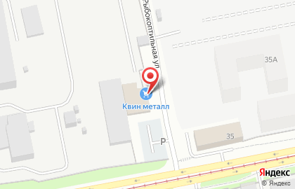 Торгово-производственная компания Квин на улице Дзержинского, 37 на карте