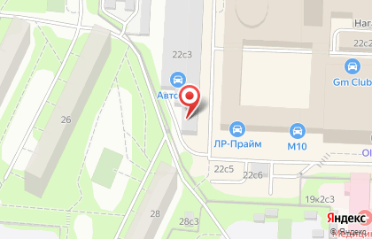 Автосервис VOLVO в Москве на карте
