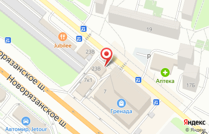 Магазин хозтоваров Дизайн на метро Котельники на карте