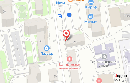Магазин мясной продукции Птицефабрика Зеленецкая на улице Ленина, 25 на карте