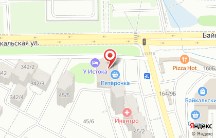 Ресторан У Истока в Октябрьском районе на карте