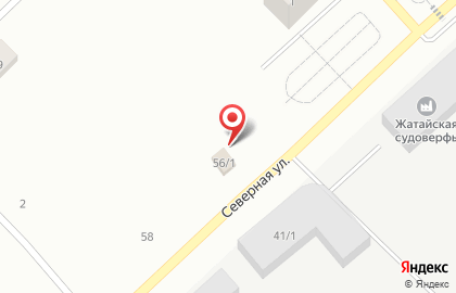 Северный-3 на Северной улице на карте