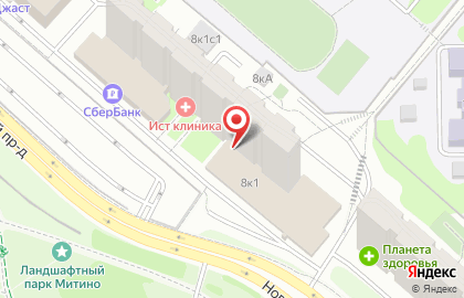 Хостел Гости в Новотушинском проезде на карте