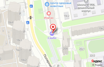 Школа боевых искусств Самбо на карте