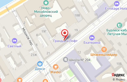 Банк Санкт-петербург в Центральном районе на карте
