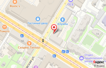 Фабрика настроения на Советской улице на карте
