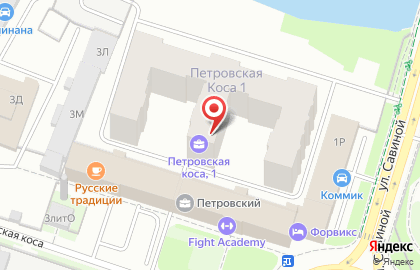 Торгово-монтажная компания ЭнергоВент СПб на Крестовском острове на карте