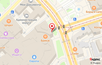 Банкомат Райффайзенбанк на Театральной улице на карте