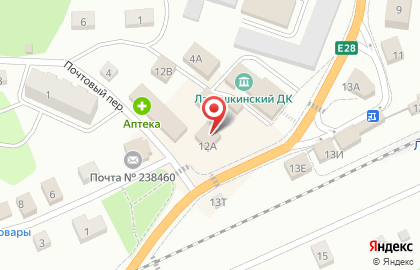 Магазин одежды в Калининграде на карте