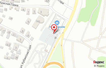Автостоянка в Воронеже на карте