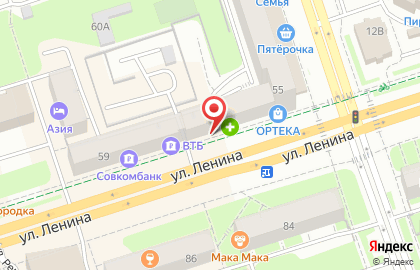 Магазин посуды Чешский дом в Дзержинском районе на карте