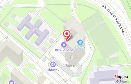 Компания J & B Service на улице Крылатские Холмы на карте