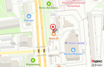 Мангал на карте