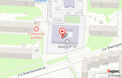 Участковая избирательная комиссия №291 в Ленинском районе на карте