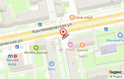 Все по 150 рублей на Кантемировской улице на карте