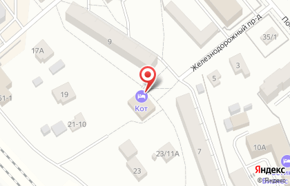Гостиница Hostel на карте