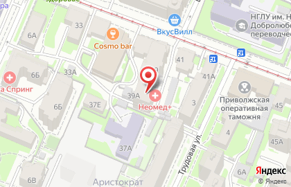 Интернет-магазин Текстиль РФ на Большой Печерской улице на карте