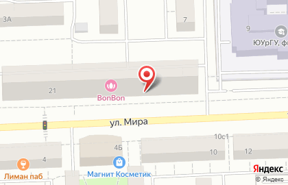 Студия маникюра и педикюра BonBon в Ханты-Мансийске на карте