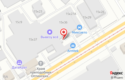 Сауна Башня на карте