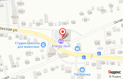 Магазин фиксированной цены Fix Price на Октябрьской улице на карте