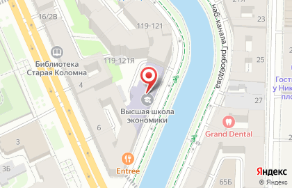 Национальный исследовательский университет Высшая школа экономики в Санкт-Петербурге на карте