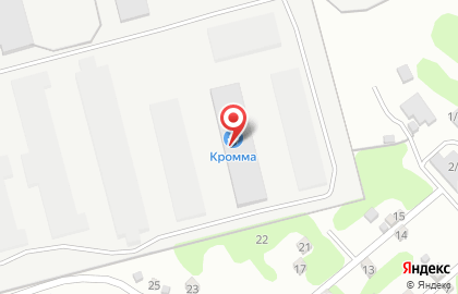 Мебельная фабрика Кромма на карте