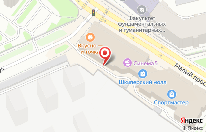Банк Сосьете Женераль Восток в Василеостровском районе на карте
