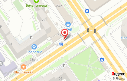 Киоск по продаже печатной продукции на улице Дуси Ковальчук на карте